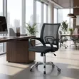 Mid-Back Home Office Study Chair with 5-Star Base - 3