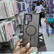 Kifuniko cha Nyuma cha Matte Clear kwa Samsung S22 Ultra - 1