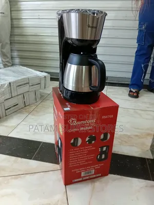 Ramtons Coffee Maker 1L Stainless Steel Pot RM/768