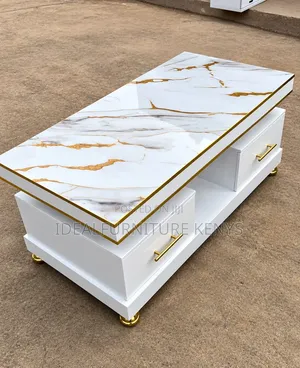 Kikombe cha Kahawa cha Marumaru Nyeupe cha Kifahari chenye Vitu vya Dhahabu na Hifadhi