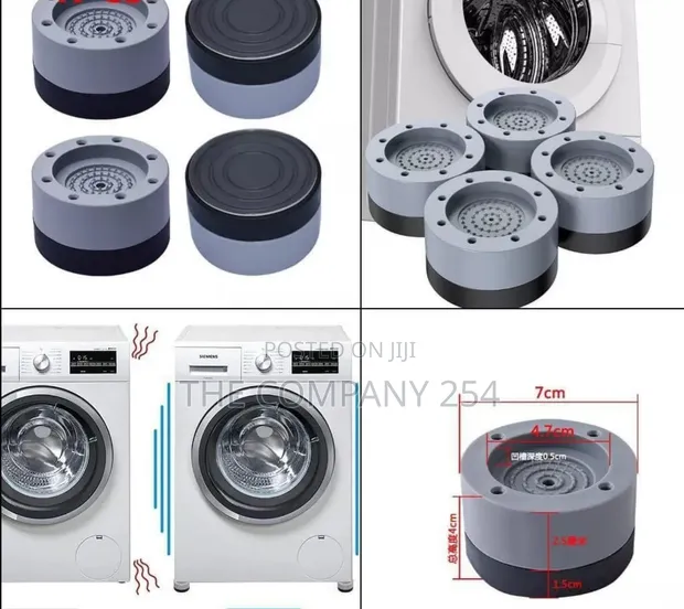 Universal Shock & Noise Cancelling Anti-Vibration Pads - 1