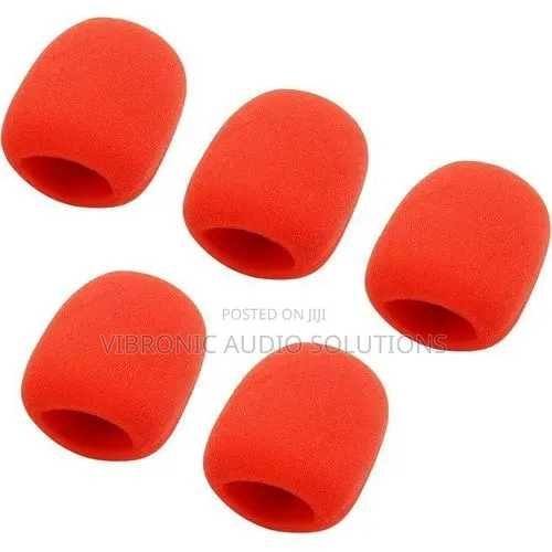 Microphone Covers - Red - 1