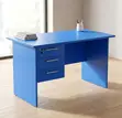 Blue 120cm Clerical Study Desk - 5