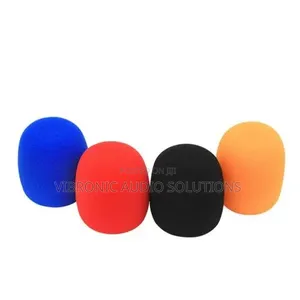 Microphone Cover - Blue, Red, Black, Orange
