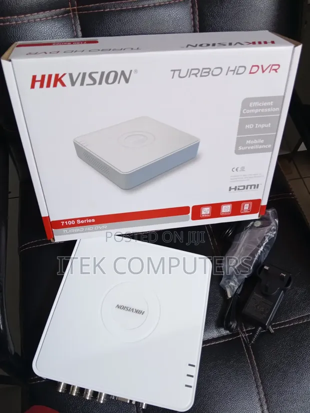 Hikvision Turbo DVR 8 Channel kwa Kamera za Usalama - 1