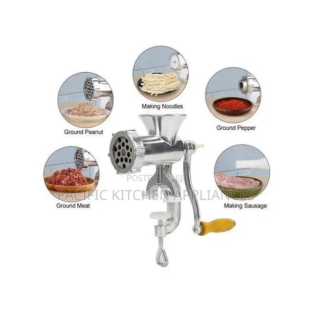 12 Inch Manual Meat Mincer/Grinder - 1