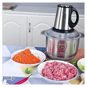 Kikata Nyama cha Umeme Kipya cha 6L, 2800W, Gia 3