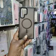 Samsung S23 Ultra Clear Matte Back Cover Case - 1