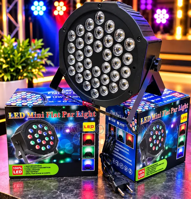 36W Multicolor LED PAR Stage Light with DMX - 1