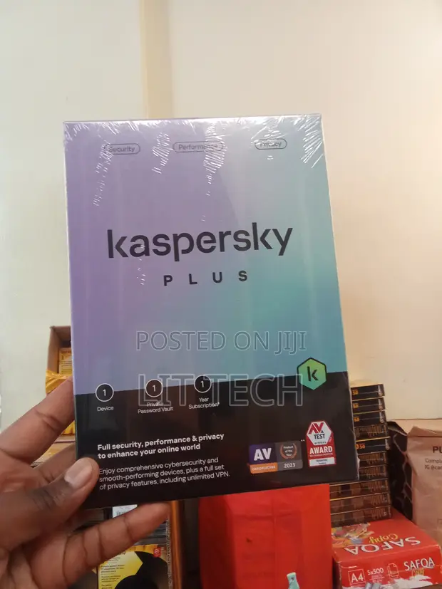 Kaspersky Plus Security Software - 1 Year, 1 Device - 1