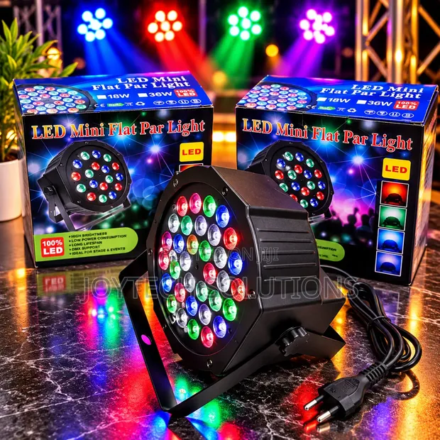 Mini RGB LED PAR Can Light for Events - 1