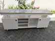 5 Ft Gray Top TV Stand - 2