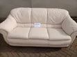 Nicoletti 6-Seater Italian Leather Sofa na Ottoman - 2