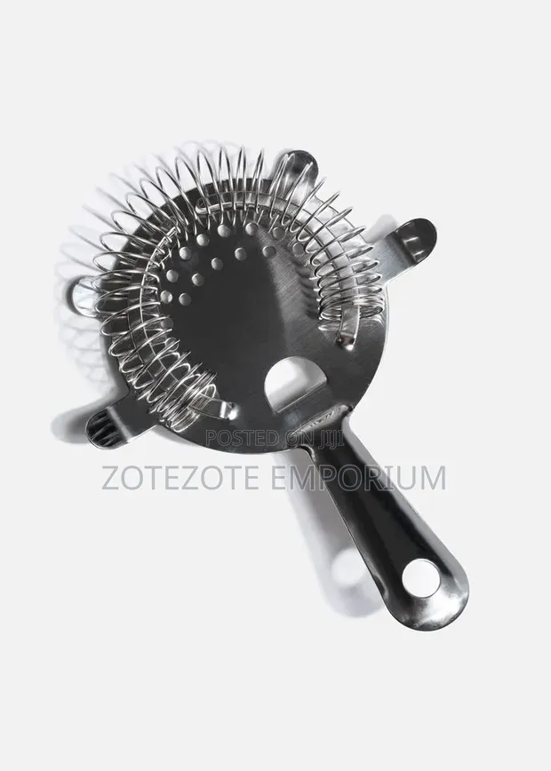 Stainless Steel Cocktail Bar Strainer - 1