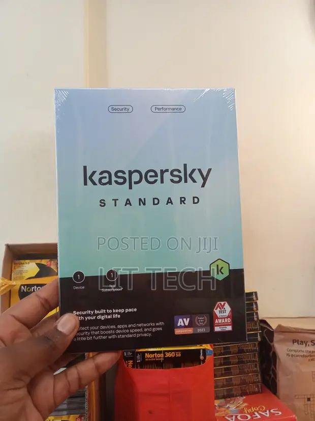 Kaspersky Standard Antivirus - 1 Device, 1 Year - 1