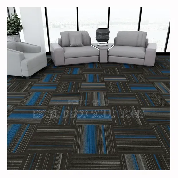 Durable Modular Carpet Tiles for Busy Interiors - 1