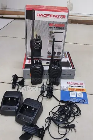 Baofeng BF-888S Walkie Talkie 2PCS - Redio za Njia Mbili za UHF