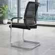 Chrome-Based Mesh Office Chair - 4