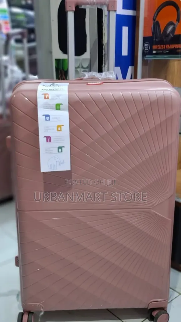 Heavy Duty Unbreakable Rubber Travel Suitcase - 1