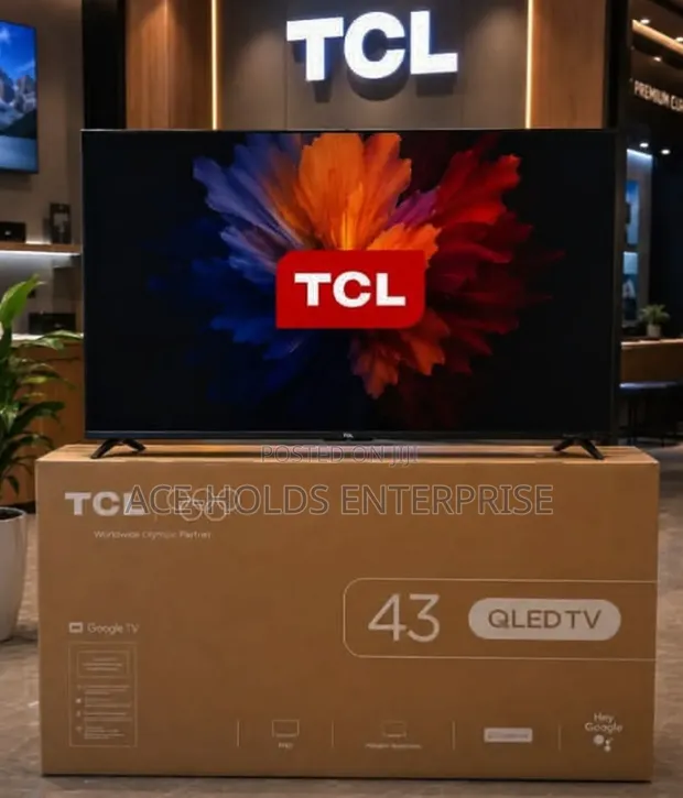 TCL 43 Inch QLED Google TV 43S5K (2K Azimio) - 1