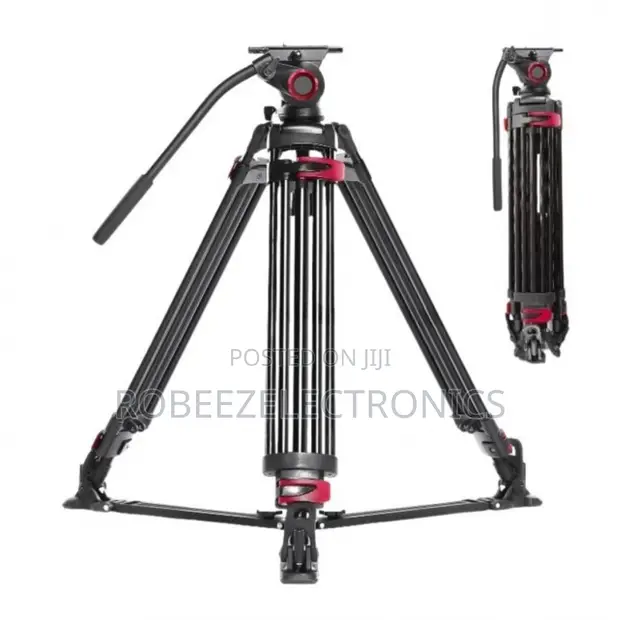 FVT-901G 79 Inch Heavy Duty Tripod with Fluid Head - 1