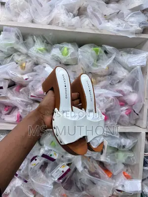 Sandals za Wanawake za Mbao za Kuteleza na Kisigino