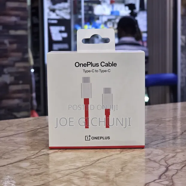 Rasmi OnePlus Kebo ya Kuchaji Haraka ya SUPERVOOC ya Type-C hadi Type-C - 1