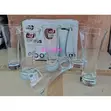 Set of 6 Crystal Juice Glasses with Jug - 1
