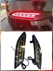 Honda Vezel 2016/20 Smoked Rear Bumper LED Reflectors - 1