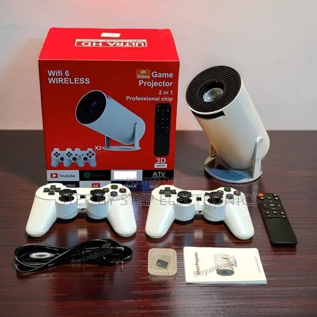 HY300 Pro+ 2-in-1 3D Android Projector - 1