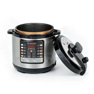 Lec 6L Automatic Electric Pressure Cooker Silver EPC01
