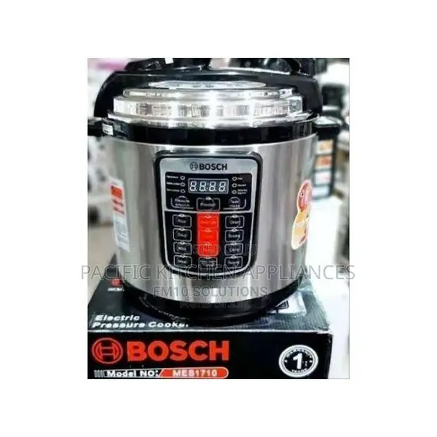 Bosch 6 Litre Pressure Cooker ya Umeme - 1