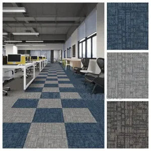 Excel Deco Carpet Tiles - Sakafu Rahisi Kutunza ya Ofisi