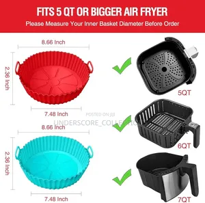 Silicone Air Fryer Liner (16-22cm)