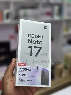 New Xiaomi Redmi Note 17 128GB Black