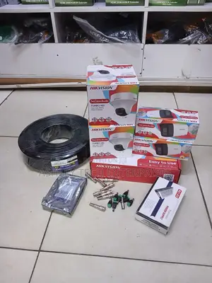 Hikvision 4 Channel HD CCTV Kit with Two-Way Audio