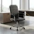 Executive High-Back Leather Office Chair - 1