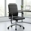 Executive High-Back Leather Office Chair - 4
