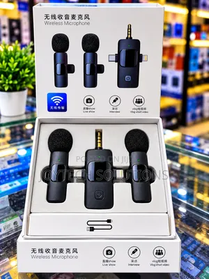 Compact Wireless Voice Mic System kwa Video za Smartphone & Mahojiano