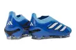 Adidas Predator Powerspine Viatu vya Mpira wa Miguu - Bluu, Bila Kamba - 2