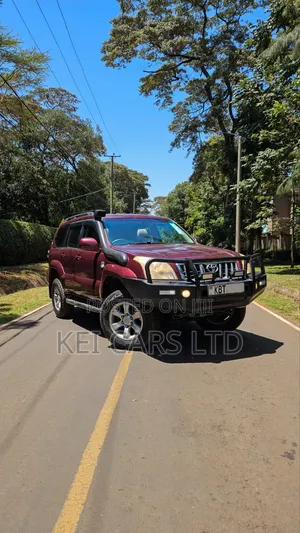 Toyota Land Cruiser Prado 3.0 D-4D C 2006 Maroon