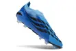 Adidas Predator Elite Laceless FG Football Boots - Blue - 2