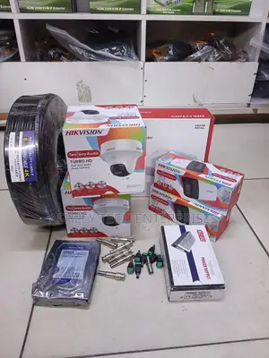 Hikvision 4 Channel HD CCTV Camera with Two-Way Audio