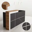 Corporate Imported Reception Desk - 1800mm - 1