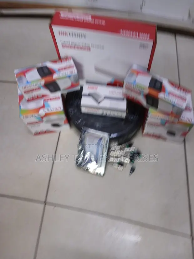 Hikvision 4 Channel HD Two-Way Security Camera - 1