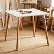 Elegant White Square Dining Table - Brand New - 5