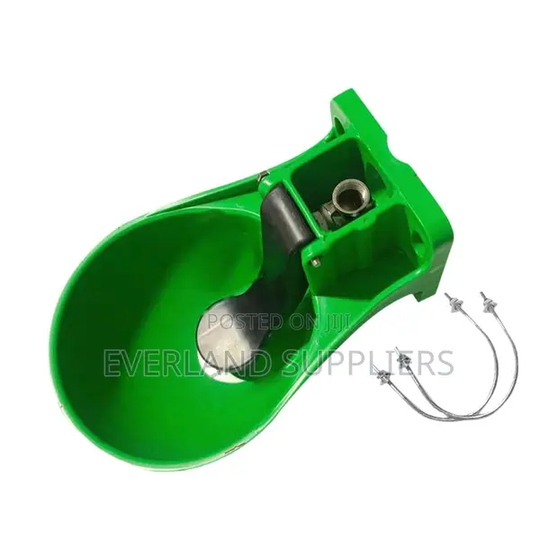 Plastic Push-Tongue Water Cow Drinker - 1