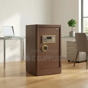 Brown Digital Fireproof Safe - 70Kg