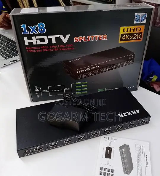 1x8 HDMI Splitter 1080P Full HD - 1