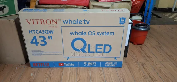 Vitron 43" Smart Whale QLED TV - 1